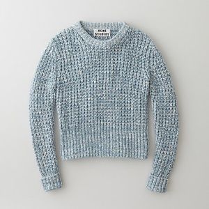 Acne Studios Lia Twist Knit Sweater Sz M